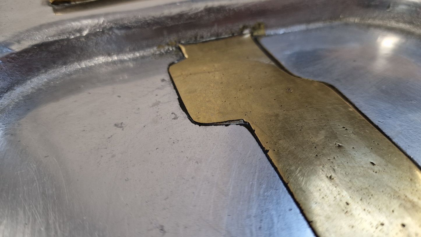 DAVID MARSHALL. BRUTALIST TRAY.