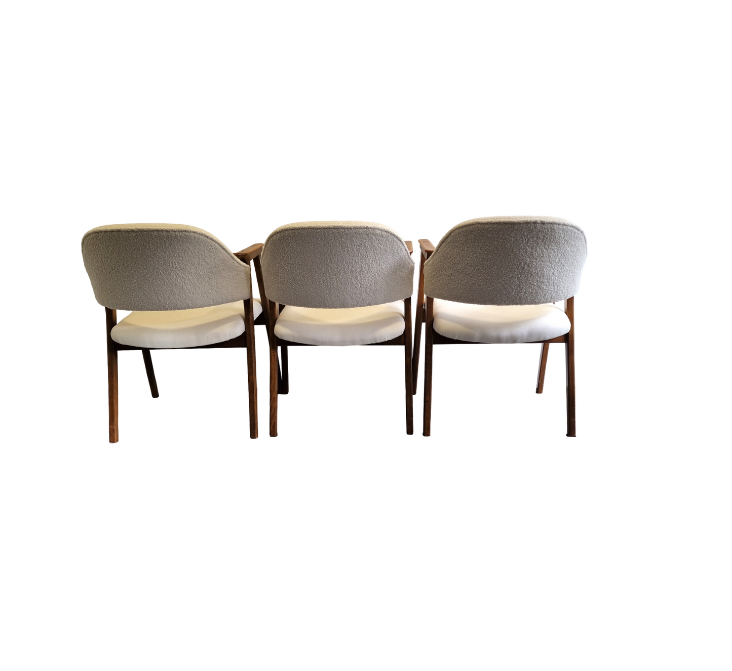 SET OF 3 GUILLEUMAS COMPAS CHAIRS