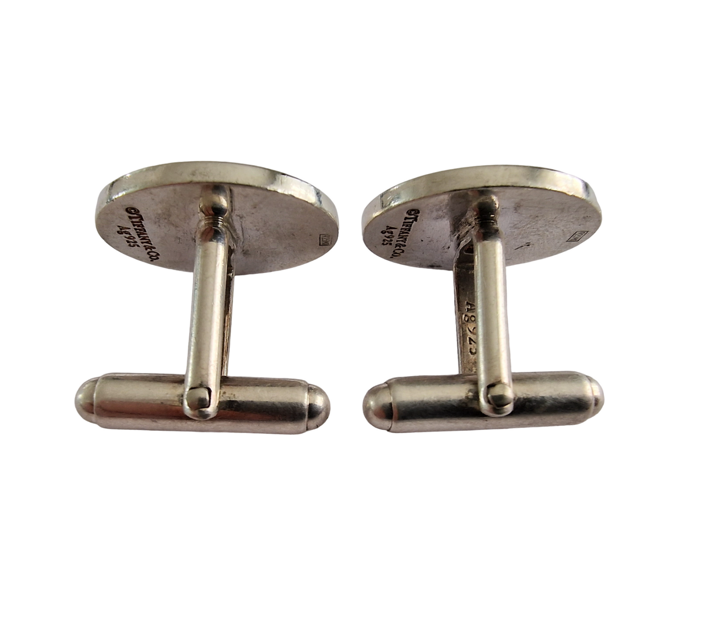 TIFFANY & CO. SILVER CUFFLINKS