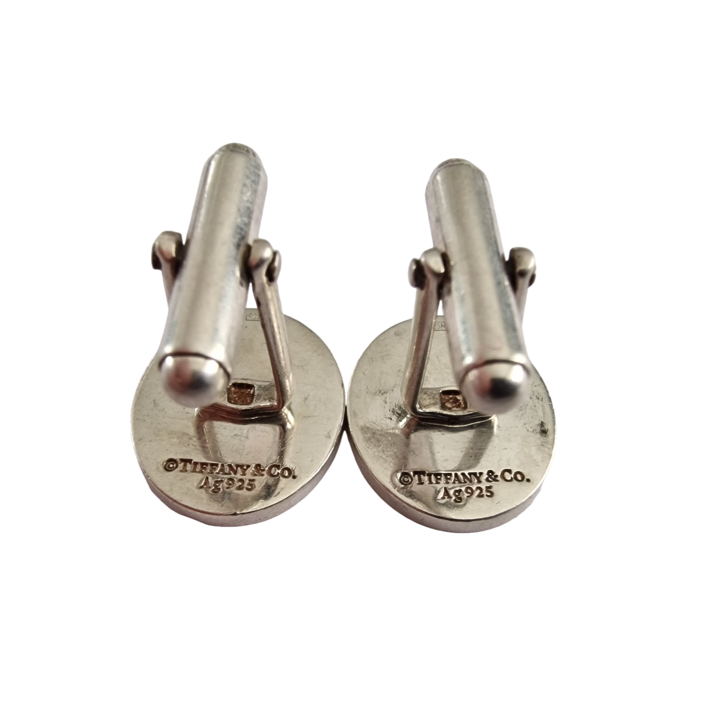 TIFFANY & CO. SILVER CUFFLINKS