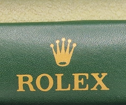 ROLEX. LEATHER DISTRIBUTOR MIRROR.