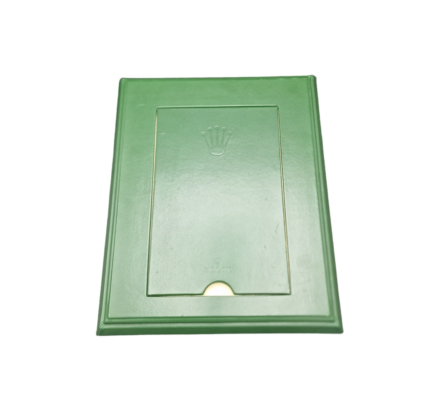 ROLEX. LEATHER DISTRIBUTOR MIRROR.