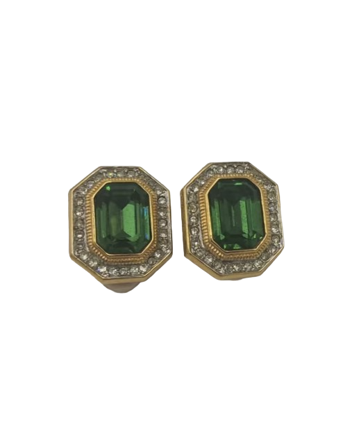 LANVIN. CRYSTAL EARRINGS