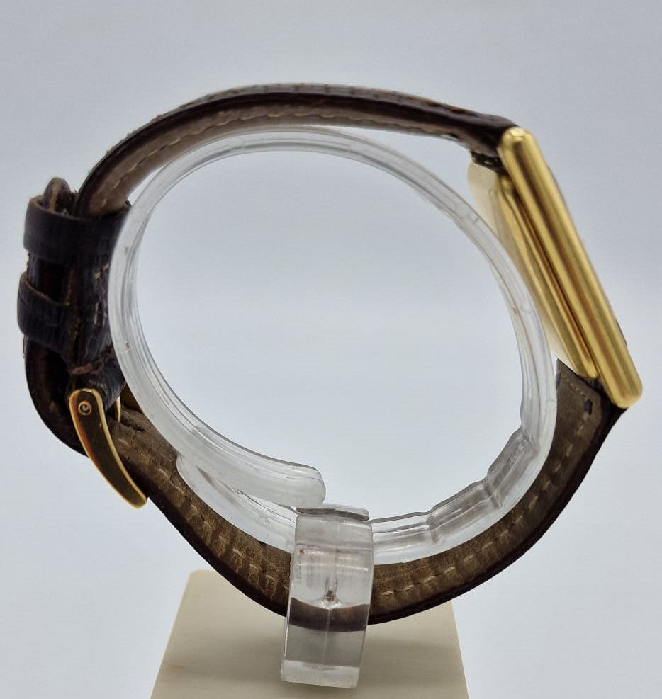 OMEGA. DE VILLE WATCH 18K YELLOW GOLD
