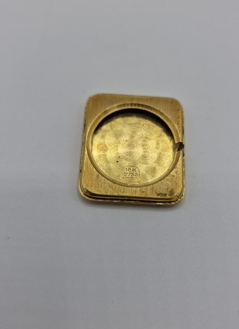 OMEGA. DE VILLE WATCH 18K YELLOW GOLD