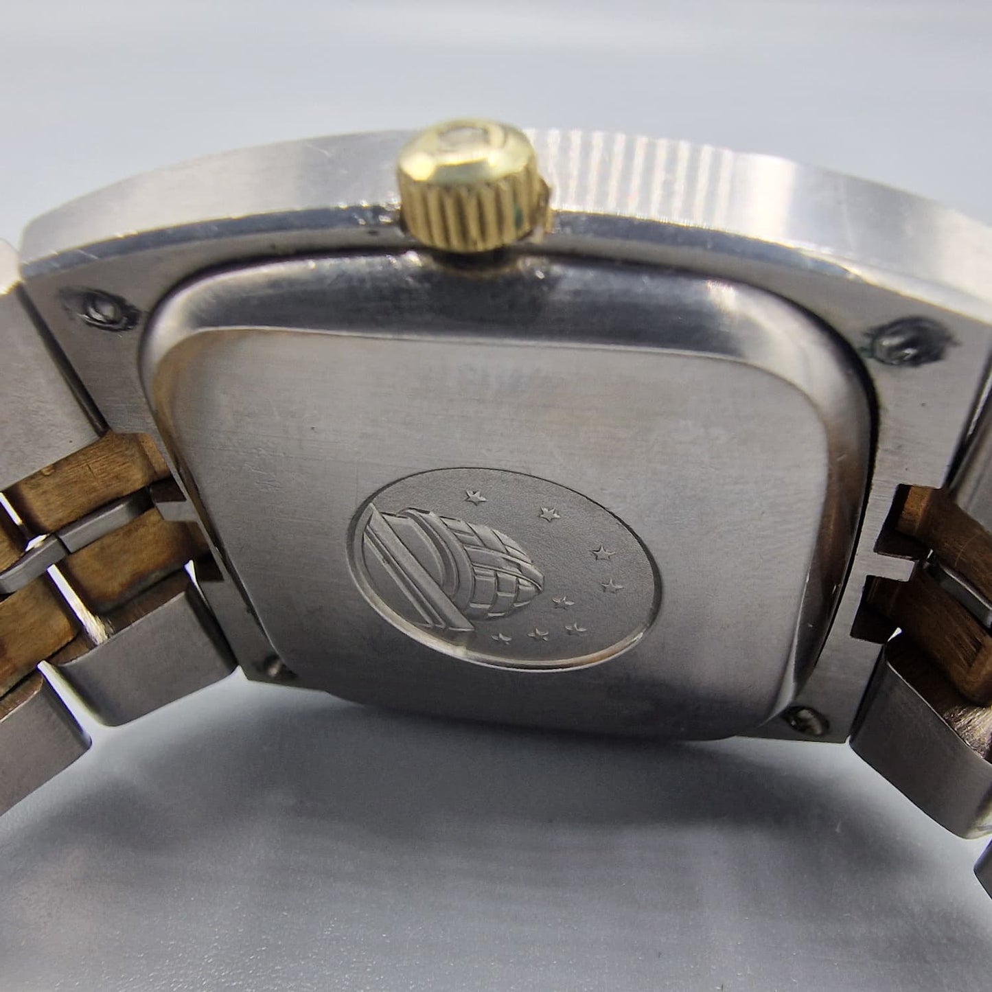 OMEGA CONSTELLATION AUTOMATIC DAY DATE TWO-TONE