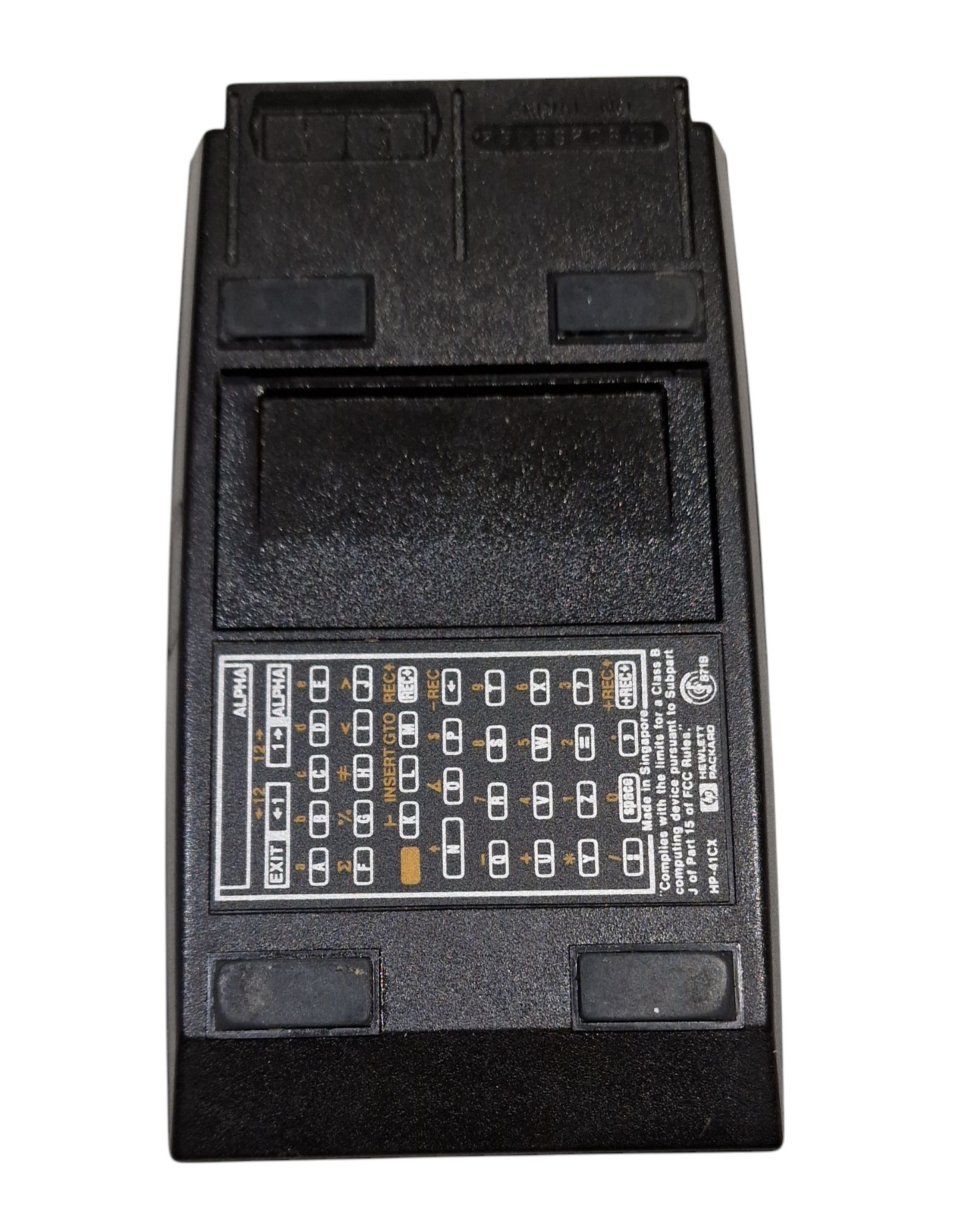 HEWLLET-PACKARD. CALCULADORA 41CX