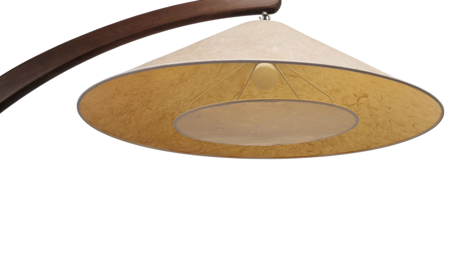 NATUZZI . LÁMPARA DE PIE LUNA.