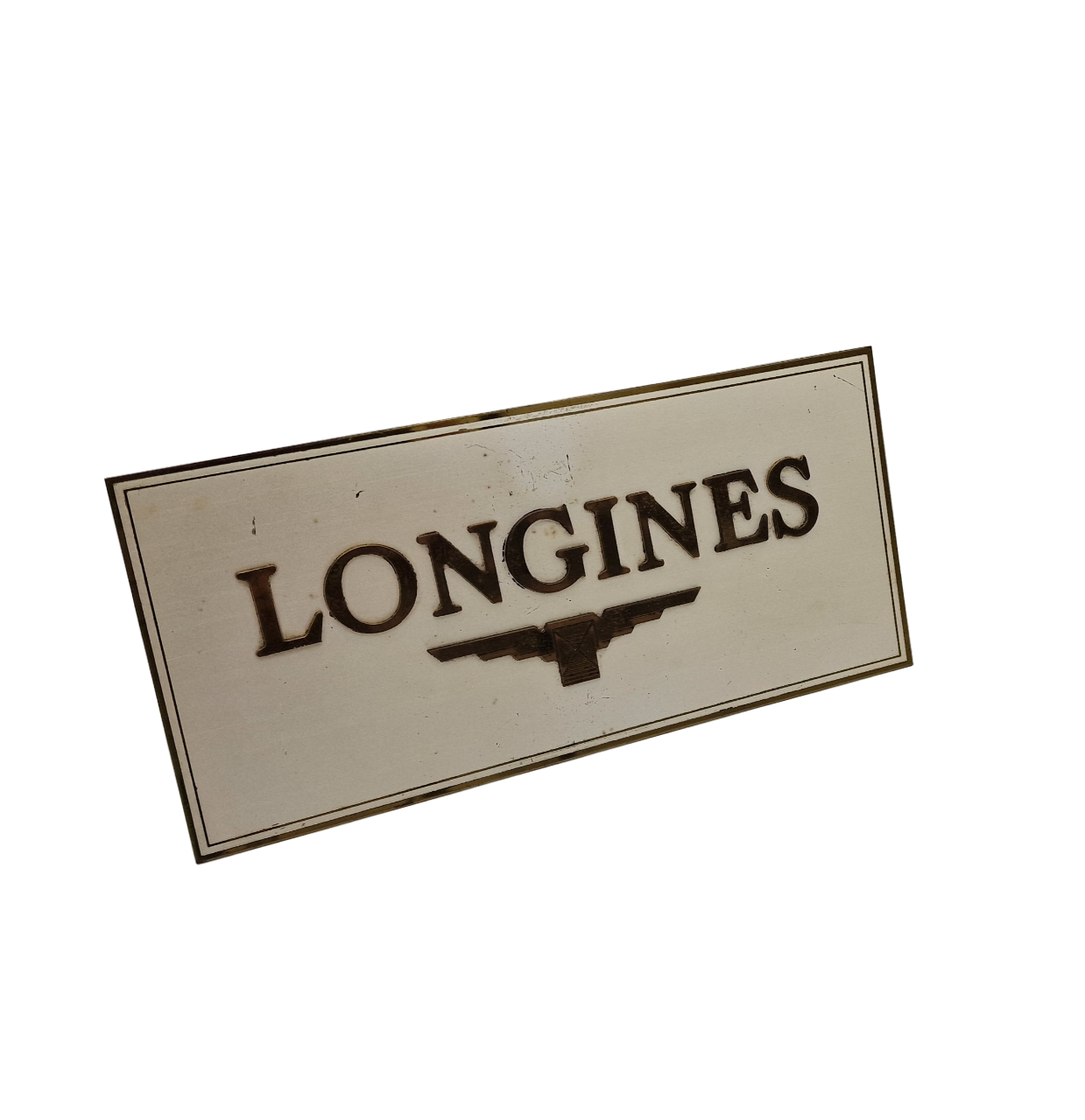 LONGINES . LETRERO EXPOSITOR.