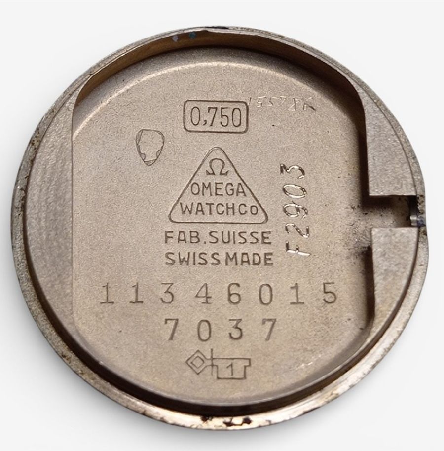 OMEGA 7037 CAL. 244 18k ORO 1954