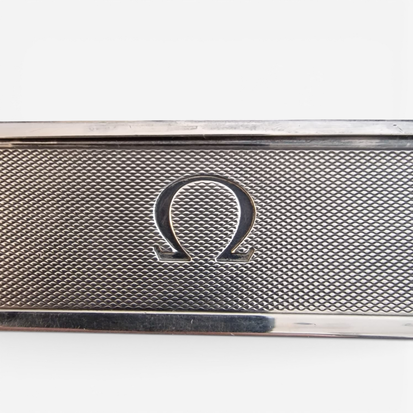 OMEGA Constellation Caja de Plata Sterling Casket años 50