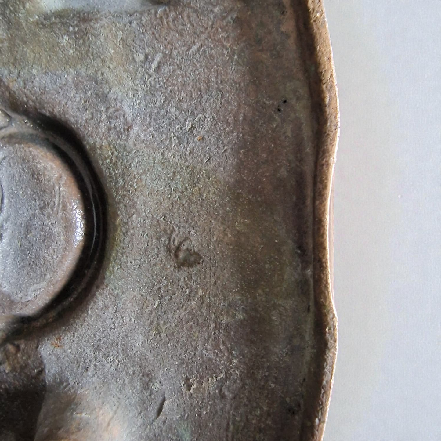 OMEGA . LETRERO BRONCE CONCESIONARIO