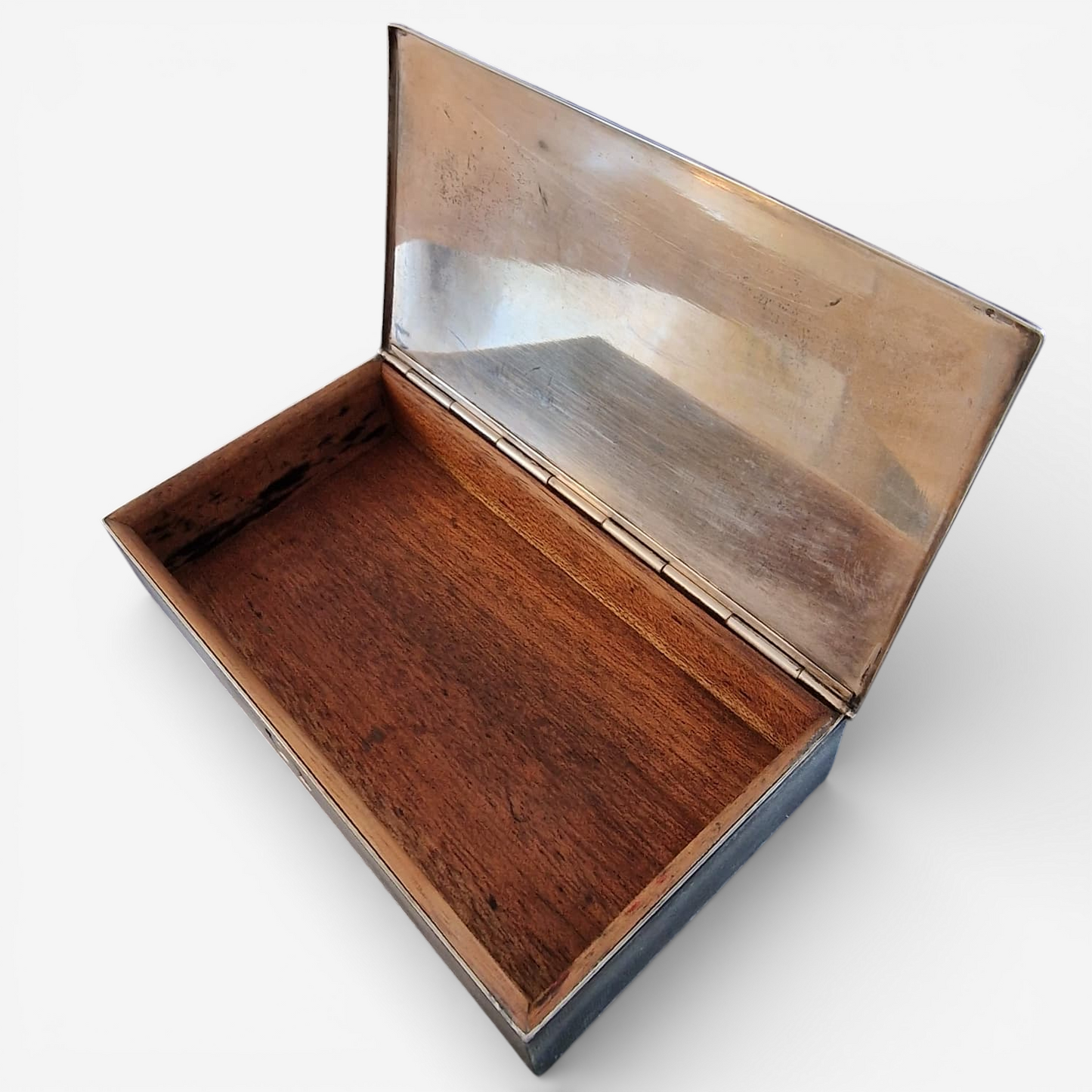 OMEGA Constellation Caja de Plata Sterling Casket años 50