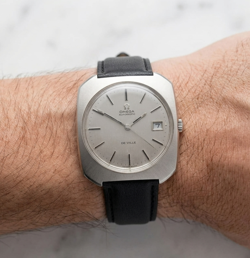 OMEGA DE VILLE TOOL 106  REF. 166.085 Circa 1971.