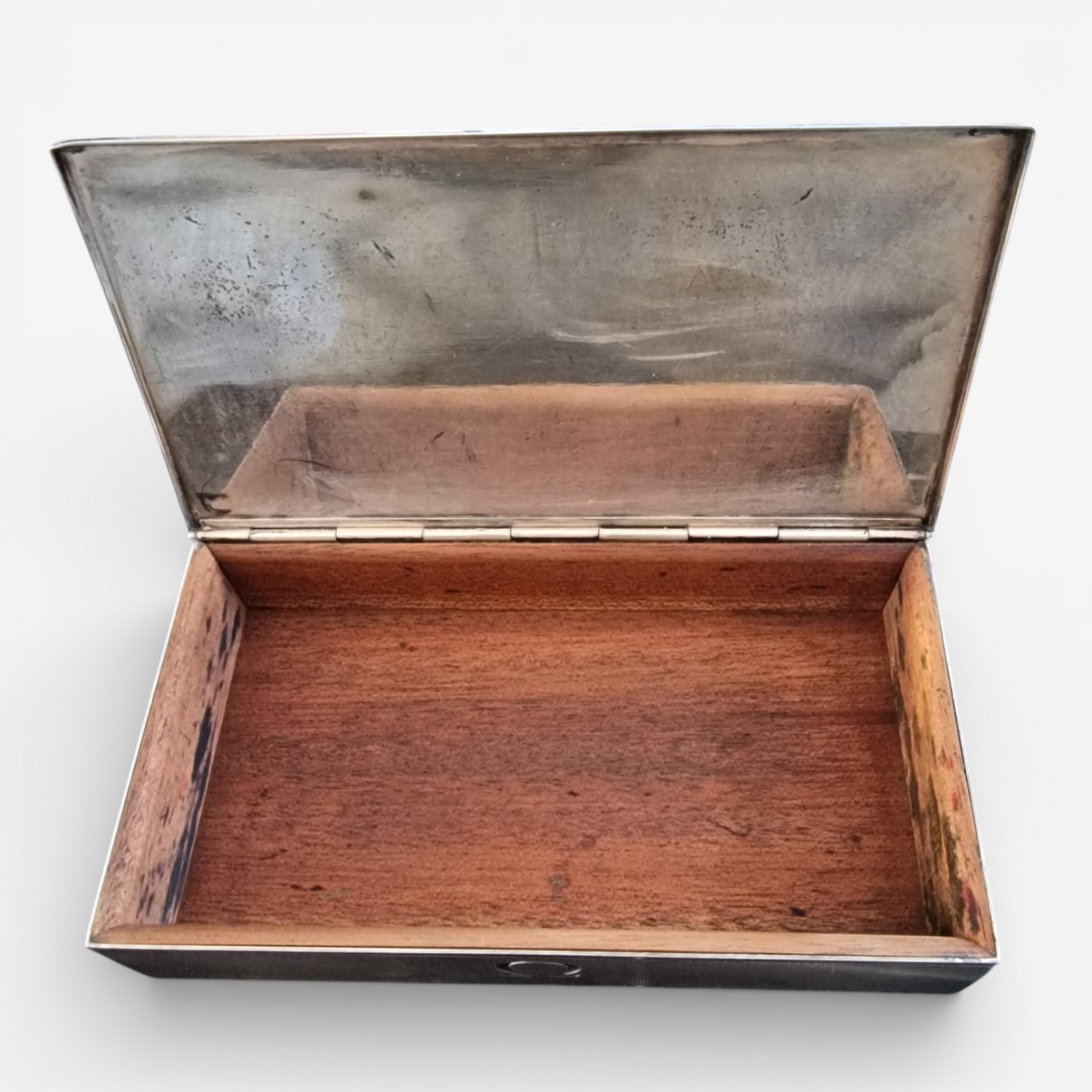 OMEGA Constellation Caja de Plata Sterling Casket años 50