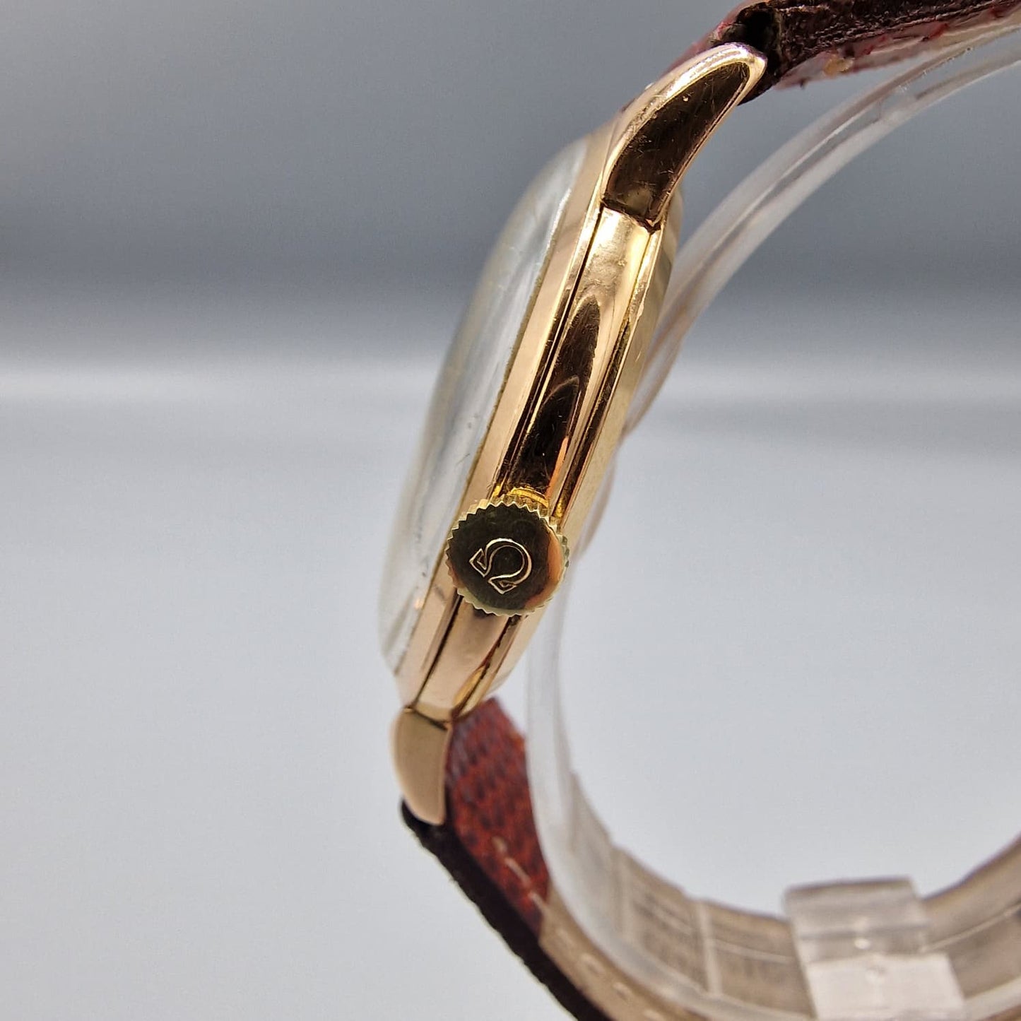 OMEGA Jumbo 18k Rose Gold 1950 REF.2687 CAL.266