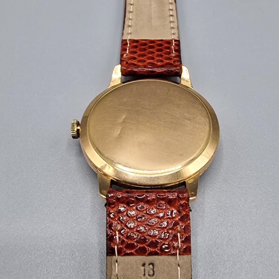 OMEGA Jumbo 18k Rose Gold 1950 REF.2687 CAL.266