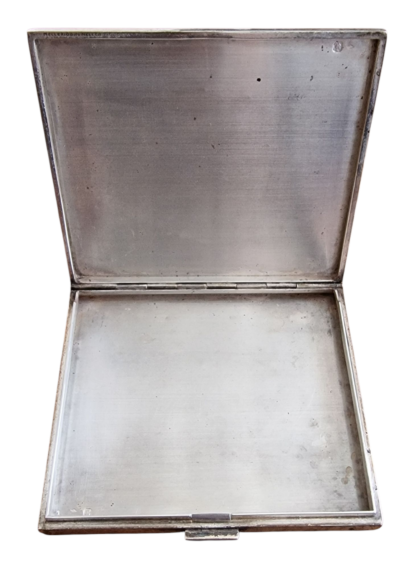 MELLERIO DITS MELLER . PITILLERA / TARJETERO PLATA.